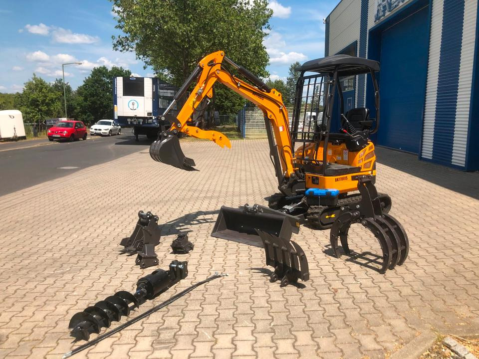 Minibagger BK1700JS + Zubehör *INKL.19% MWST*BERGER KRAUS*KUBOTA*JOYST*SOFORT! - Mini bager: slika 1 Minibagger BK1700JS + Zubehör *INKL.19% MWST*BERGER KRAUS*KUBOTA*JOYST*SOFORT! - Mini bager: slika 1