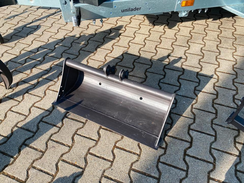 Mini bager, Prikolica Minibagger BK950KS + Anhänger + Zubehör *INKL.19% MWST*BERGER KRAUS*KABINE*SOFORT!*: slika 17