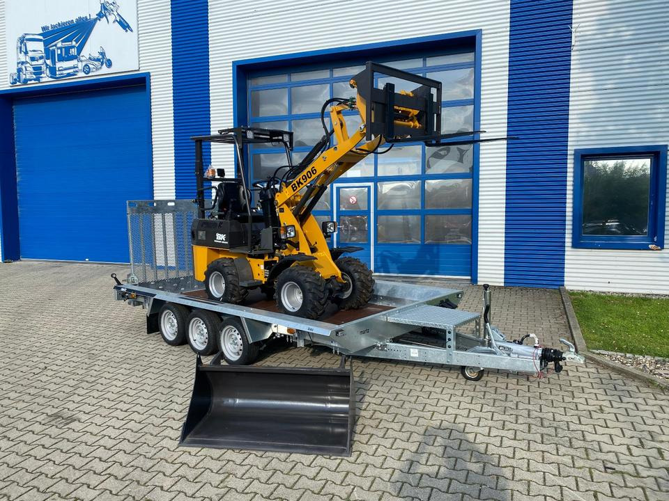Radlader/Hoflader BK906 inkl. Tieflader und Gabel/Schaufelpaket *INKL.19% MWST*BERGER KRAUS*PERKINS*SOFORT!* - Zgibni nakladalnik, Prikolica: slika 3 Radlader/Hoflader BK906 inkl. Tieflader und Gabel/Schaufelpaket *INKL.19% MWST*BERGER KRAUS*PERKINS*SOFORT!* - Zgibni nakladalnik, Prikolica: slika 3