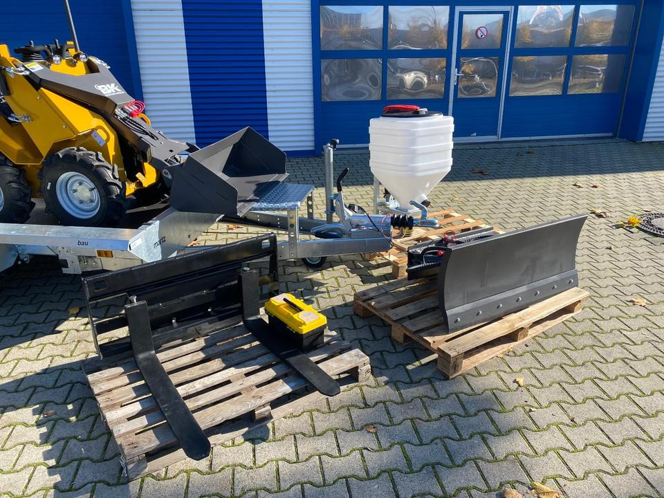 Radlader/Mini-Radlader BK360SW inkl. Tieflader und Winter-Komplettpaket *INKL.19% MWST*BERGER KRAUS*B&S MOTOR*SOFORT!* - Zgibni nakladalnik, Prikolica: slika 3 Radlader/Mini-Radlader BK360SW inkl. Tieflader und Winter-Komplettpaket *INKL.19% MWST*BERGER KRAUS*B&S MOTOR*SOFORT!* - Zgibni nakladalnik, Prikolica: slika 3