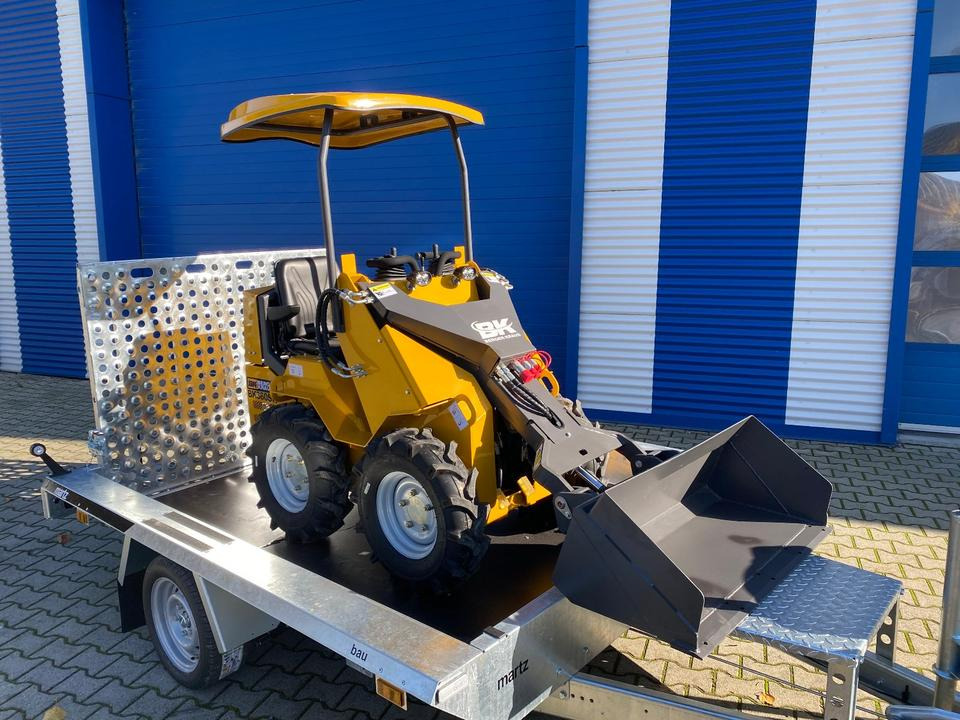 Radlader/Mini-Radlader BK360SW inkl. Tieflader und Winter-Komplettpaket *INKL.19% MWST*BERGER KRAUS*B&S MOTOR*SOFORT!* - Zgibni nakladalnik, Prikolica: slika 5 Radlader/Mini-Radlader BK360SW inkl. Tieflader und Winter-Komplettpaket *INKL.19% MWST*BERGER KRAUS*B&S MOTOR*SOFORT!* - Zgibni nakladalnik, Prikolica: slika 5