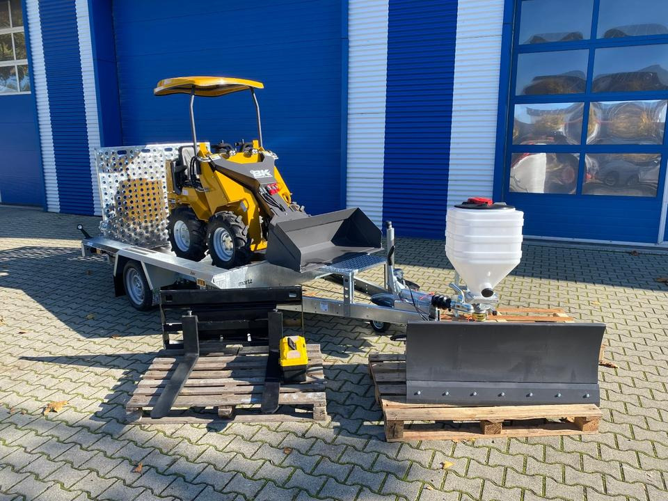 Radlader/Mini-Radlader BK360SW inkl. Tieflader und Winter-Komplettpaket *INKL.19% MWST*BERGER KRAUS*B&S MOTOR*SOFORT!* - Zgibni nakladalnik, Prikolica: slika 2 Radlader/Mini-Radlader BK360SW inkl. Tieflader und Winter-Komplettpaket *INKL.19% MWST*BERGER KRAUS*B&S MOTOR*SOFORT!* - Zgibni nakladalnik, Prikolica: slika 2