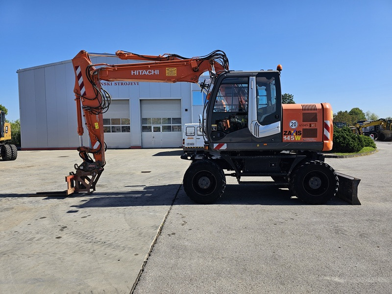 HITACHI ZX145W-3 - Bager na kolesih: slika 1 HITACHI ZX145W-3 - Bager na kolesih: slika 1