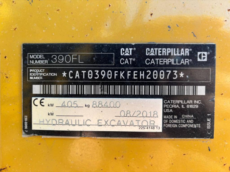 Cat 390 F L - Bager goseničar: slika 5 Cat 390 F L - Bager goseničar: slika 5