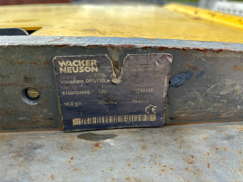 WACKER NEUSON DPU110 Lem 970 - Vibracijska plošča: slika 5 WACKER NEUSON DPU110 Lem 970 - Vibracijska plošča: slika 5