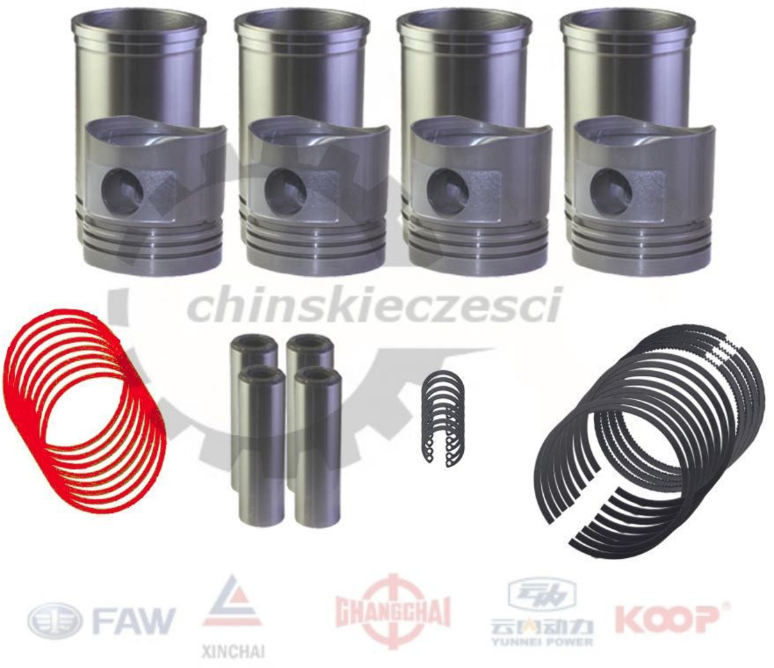 Tłok Tuleja Xinchai C490BPG Wózek widłowy HC-HANGCHA CPCD zhejiang - Bati/ Obroči/ Puše za Gradbeni stroj: slika 1 Tłok Tuleja Xinchai C490BPG Wózek widłowy HC-HANGCHA CPCD zhejiang - Bati/ Obroči/ Puše za Gradbeni stroj: slika 1