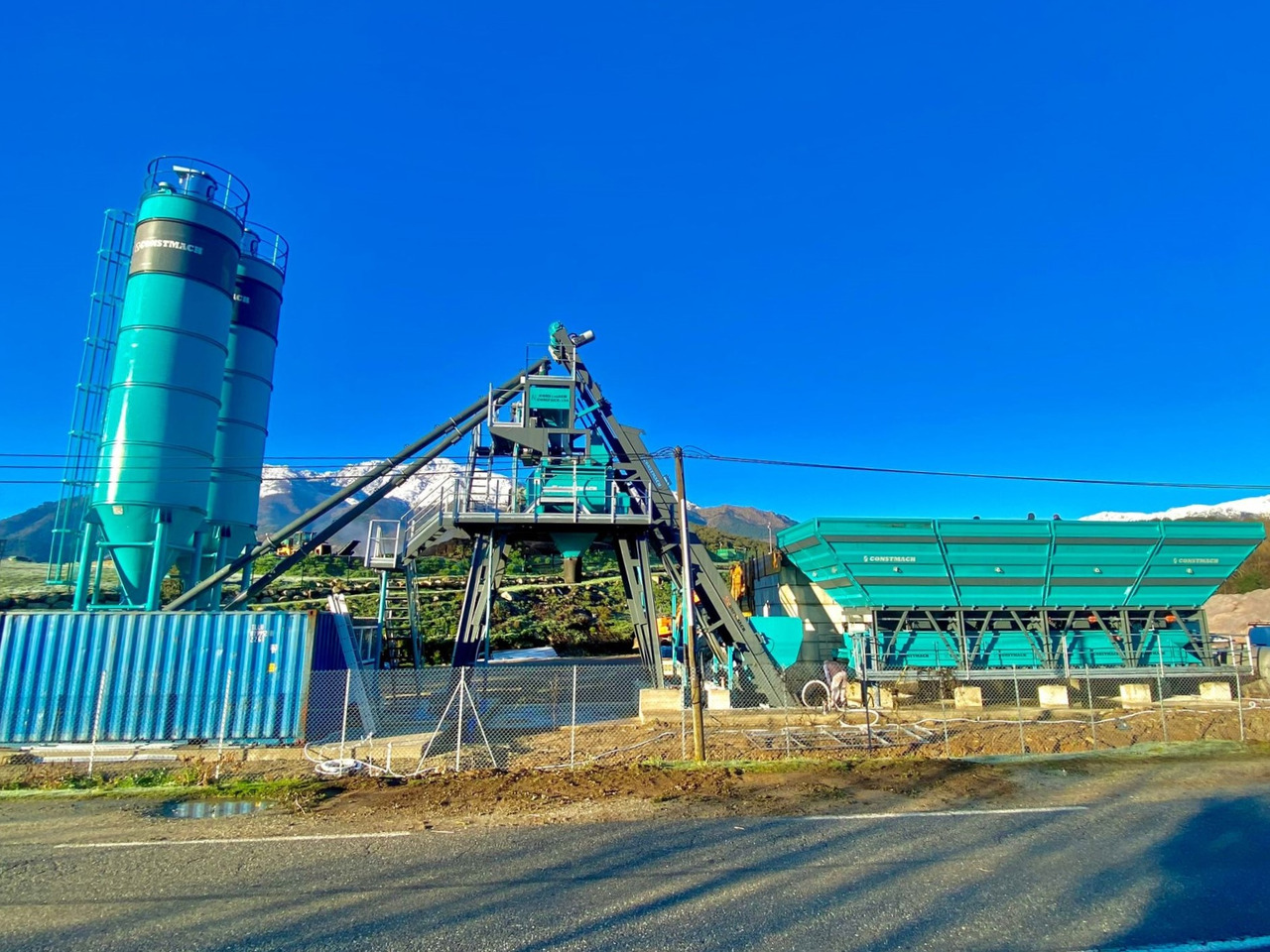Constmach 100 m³/h Compact Concrete Batching Plant - Betonarna: slika 2 Constmach 100 m³/h Compact Concrete Batching Plant - Betonarna: slika 2
