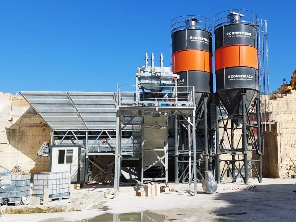 Constmach 100 m³/h Trockenbeton Mischanlage - Betonarna: slika 4 Constmach 100 m³/h Trockenbeton Mischanlage - Betonarna: slika 4