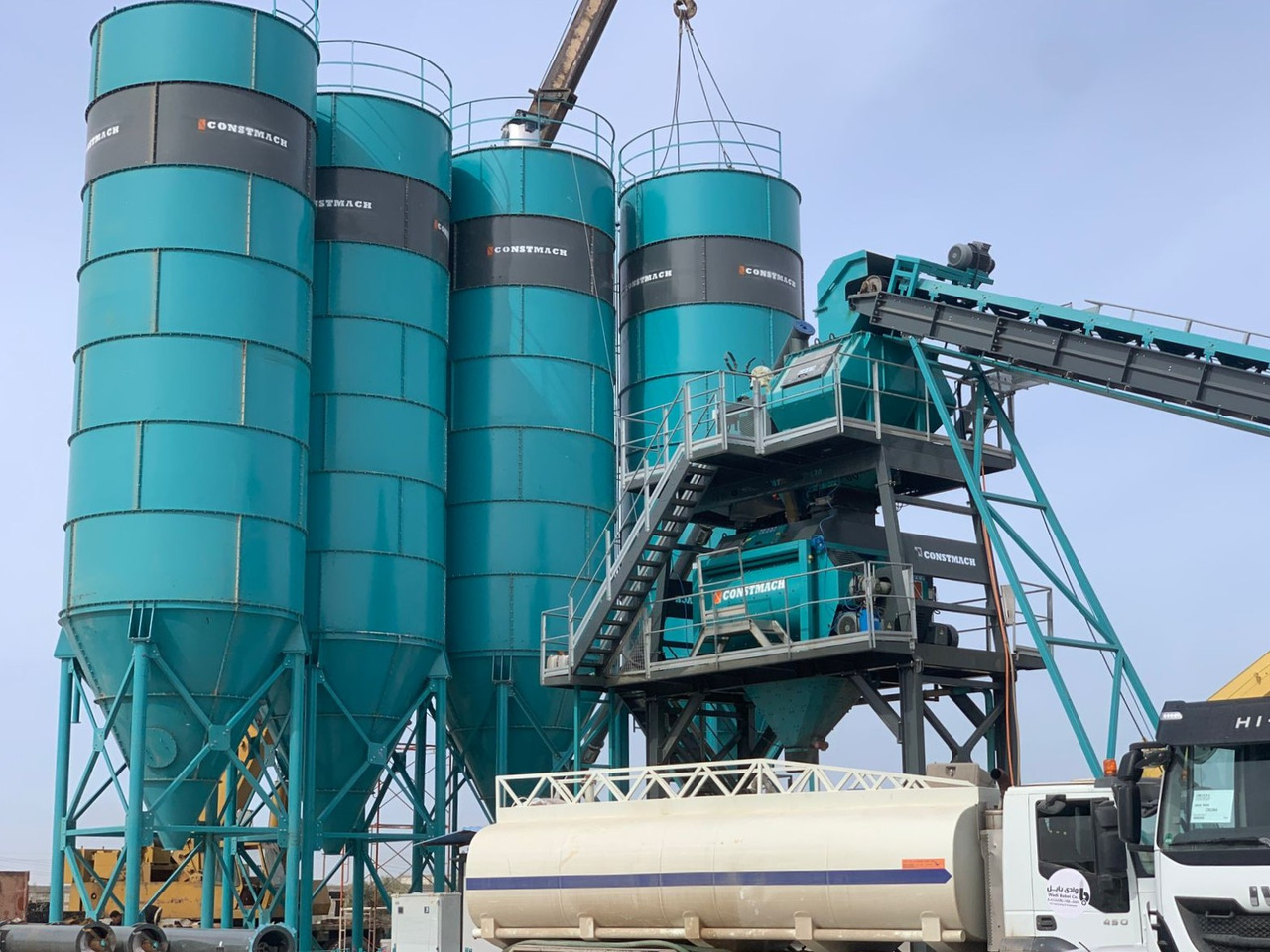 Constmach 200 Ton Capacity Cement Silo - Silos za cement: slika 1 Constmach 200 Ton Capacity Cement Silo - Silos za cement: slika 1