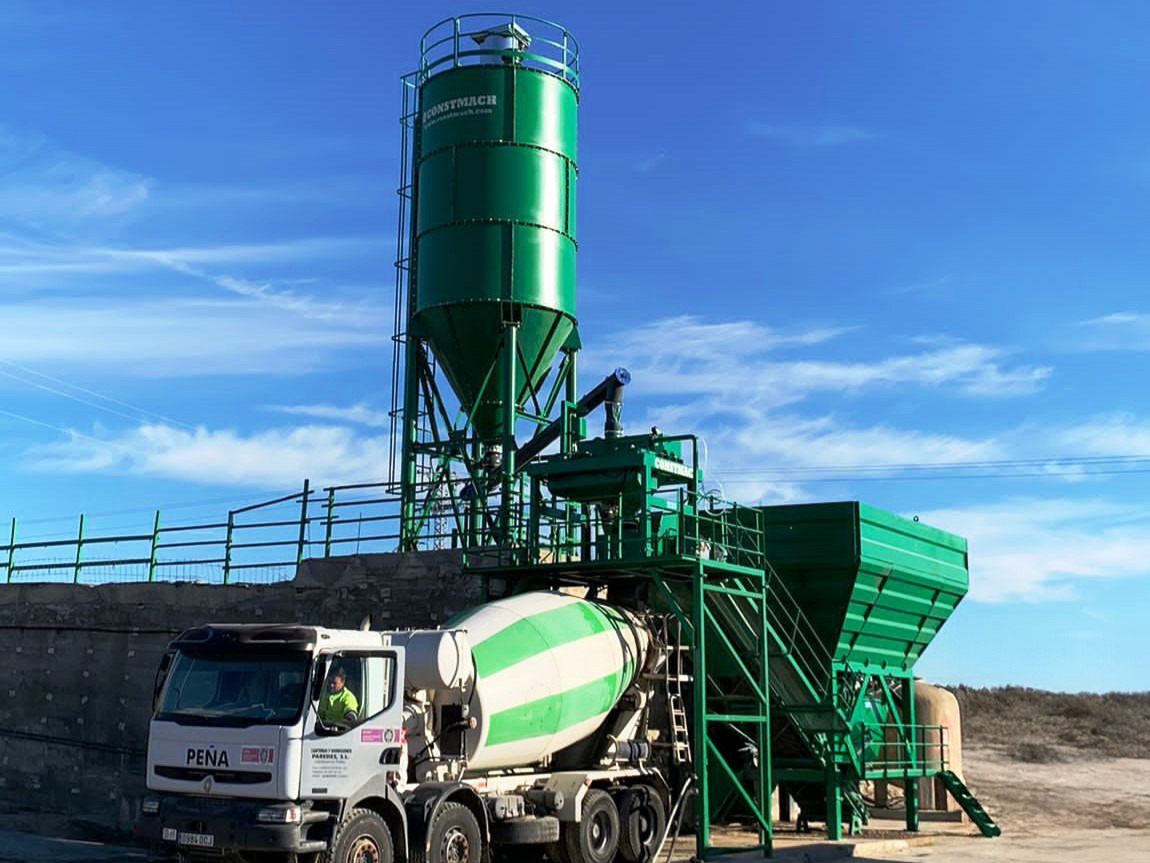 Constmach 60 m³/h Trockenbeton Mischanlage - Betonarna: slika 2 Constmach 60 m³/h Trockenbeton Mischanlage - Betonarna: slika 2