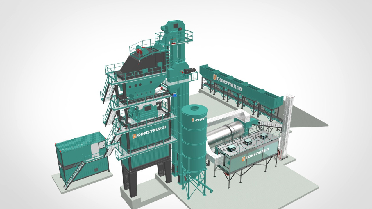 Constmach Centrales D'asphalte Fixes de Type Batch - Asfaltna baza: slika 3 Constmach Centrales D'asphalte Fixes de Type Batch - Asfaltna baza: slika 3