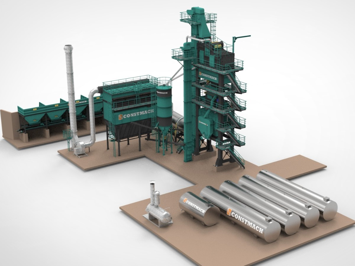 Constmach Centrales D'asphalte Fixes de Type Batch - Asfaltna baza: slika 1 Constmach Centrales D'asphalte Fixes de Type Batch - Asfaltna baza: slika 1