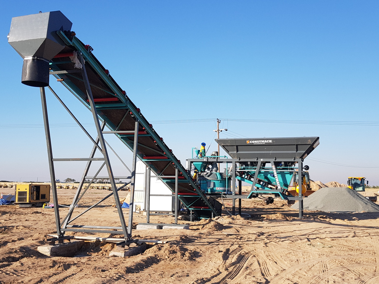 Constmach Mini-Mobile Betonmischanlage 30 m³/h - Betonarna: slika 5 Constmach Mini-Mobile Betonmischanlage 30 m³/h - Betonarna: slika 5