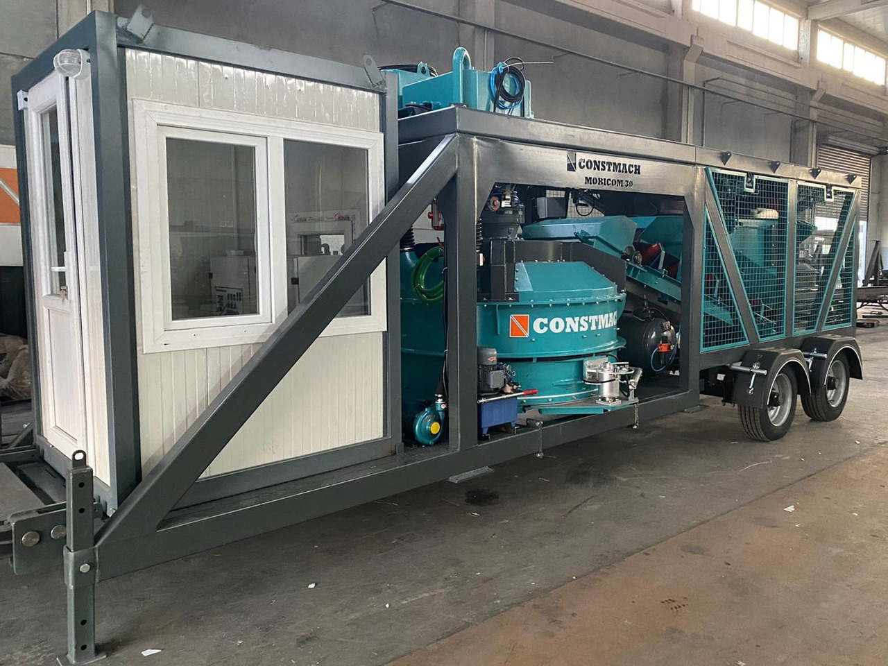 Constmach Mini-Mobile Betonmischanlage 30 m³/h - Betonarna: slika 3 Constmach Mini-Mobile Betonmischanlage 30 m³/h - Betonarna: slika 3