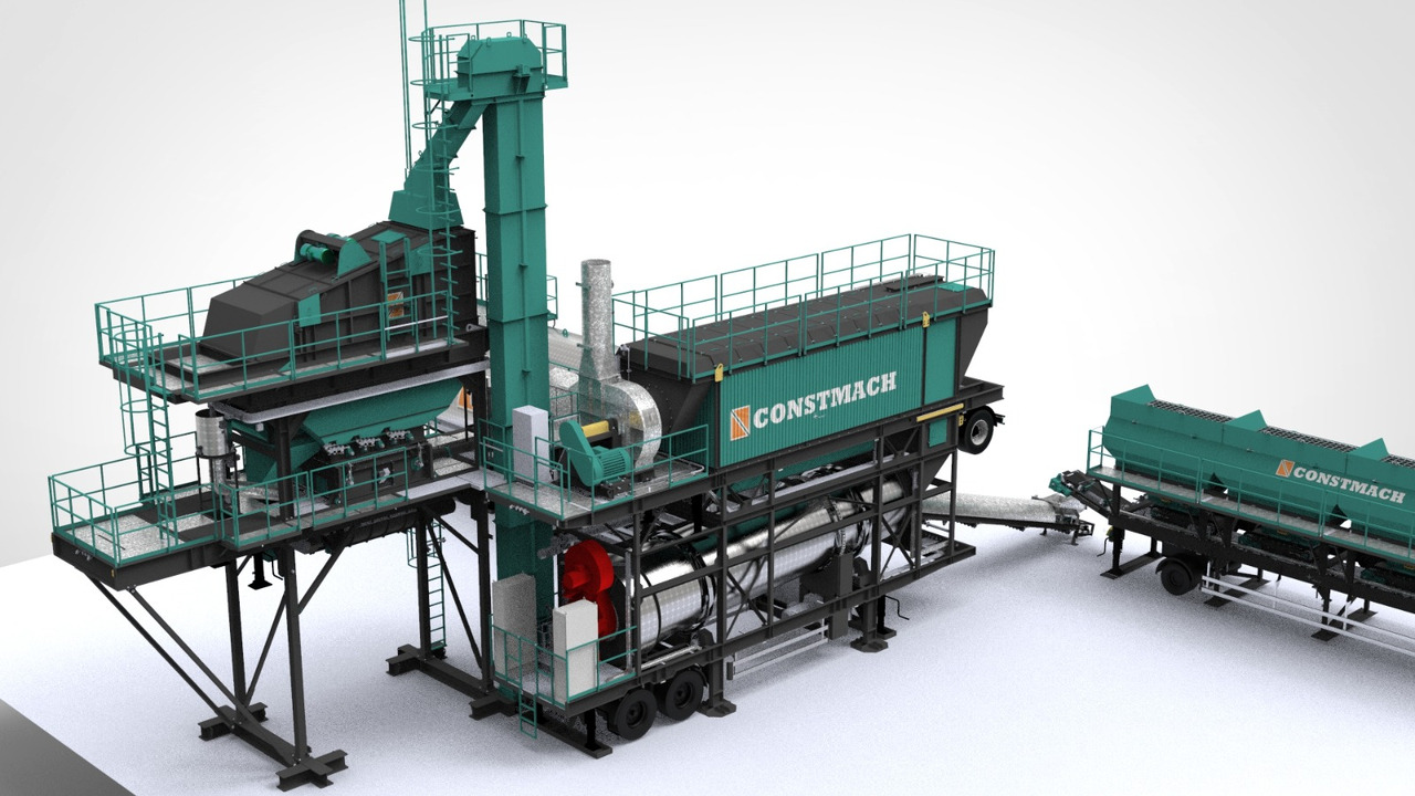 Constmach Mobile Asphalt Plant - Asfaltna baza: slika 1 Constmach Mobile Asphalt Plant - Asfaltna baza: slika 1