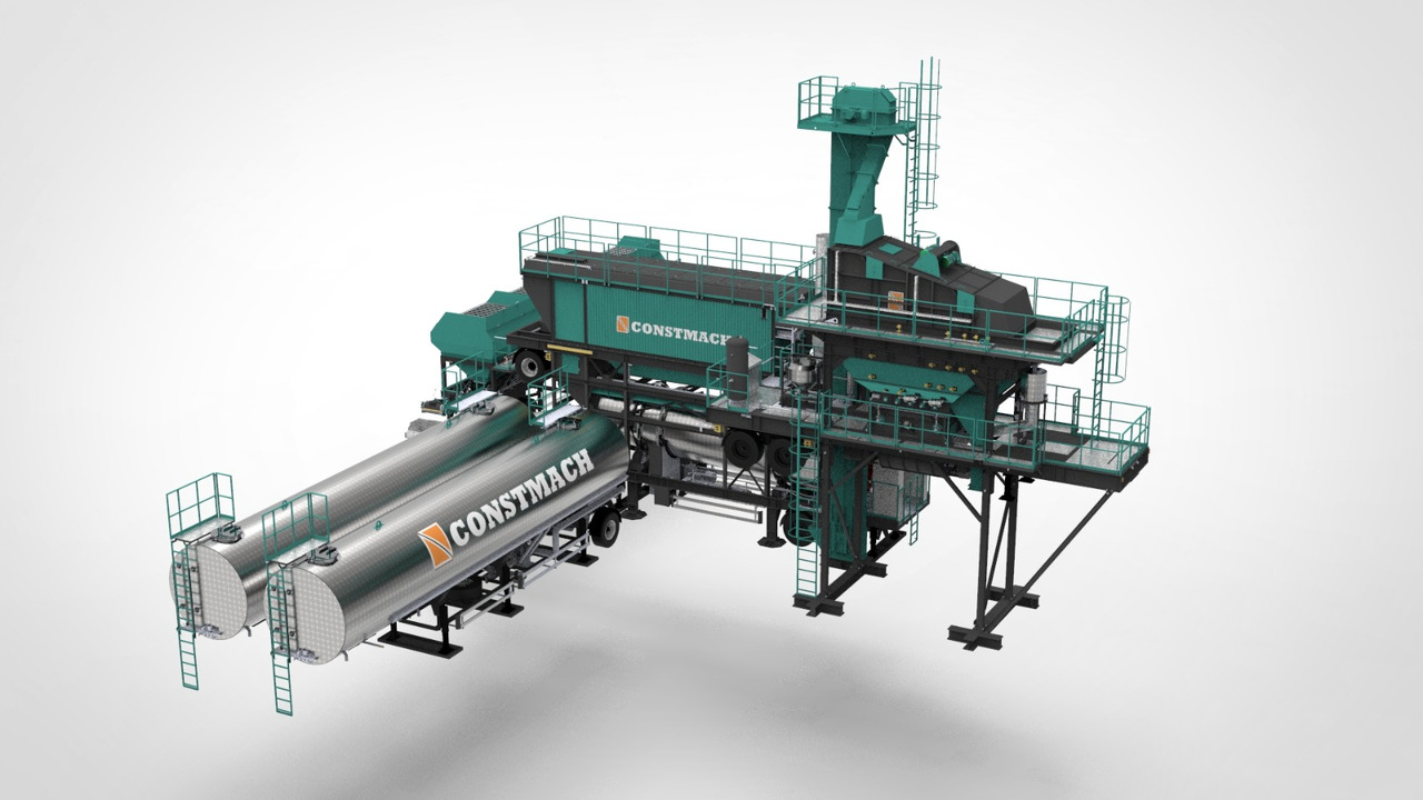 Constmach Mobile Batch Type Asphalt Plants - Asfaltna baza: slika 3 Constmach Mobile Batch Type Asphalt Plants - Asfaltna baza: slika 3