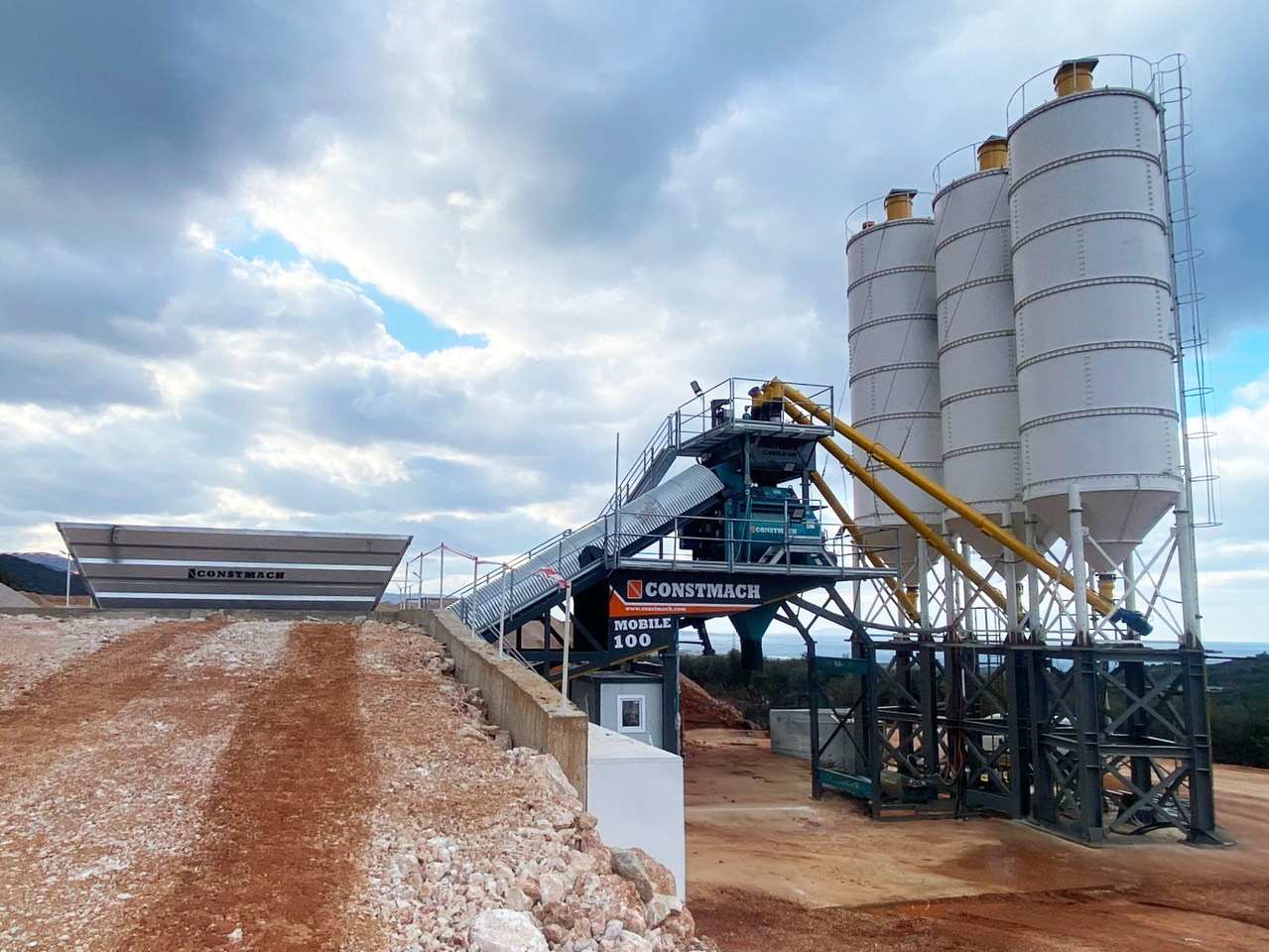 Constmach Mobile Betonmischanlage mit 100 m³/h - Betonarna: slika 2 Constmach Mobile Betonmischanlage mit 100 m³/h - Betonarna: slika 2