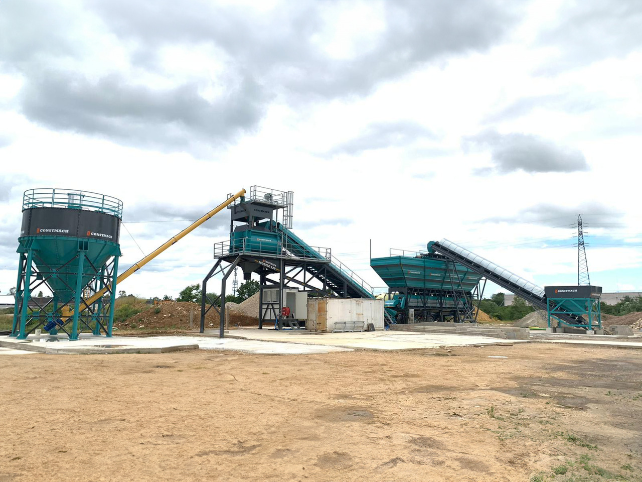 Constmach Mobile Betonmischanlage mit 120 m³/h - Betonarna: slika 2 Constmach Mobile Betonmischanlage mit 120 m³/h - Betonarna: slika 2