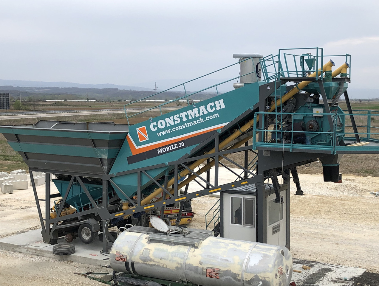 Constmach Mobile Betonmischanlage mit 30 m³/h - Betonarna: slika 5 Constmach Mobile Betonmischanlage mit 30 m³/h - Betonarna: slika 5