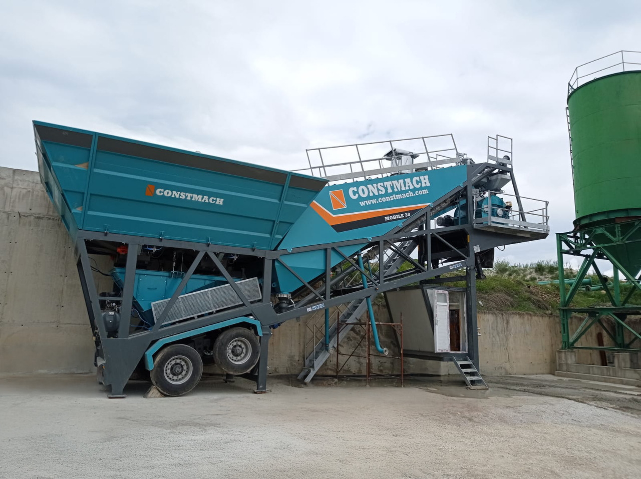 Constmach Mobile Betonmischanlage mit 30 m³/h - Betonarna: slika 3 Constmach Mobile Betonmischanlage mit 30 m³/h - Betonarna: slika 3