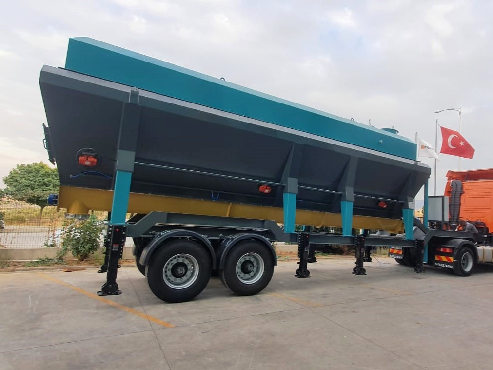 Constmach Mobile Cement Silo (Horizontal Cement Silo) - Silos za cement: slika 1 Constmach Mobile Cement Silo (Horizontal Cement Silo) - Silos za cement: slika 1