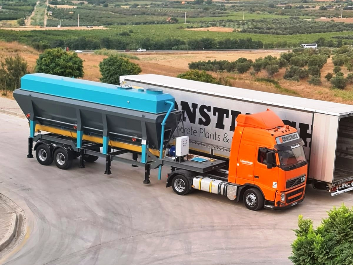 Constmach Mobile Cement Silo (Horizontal Cement Silo) - Silos za cement: slika 3 Constmach Mobile Cement Silo (Horizontal Cement Silo) - Silos za cement: slika 3