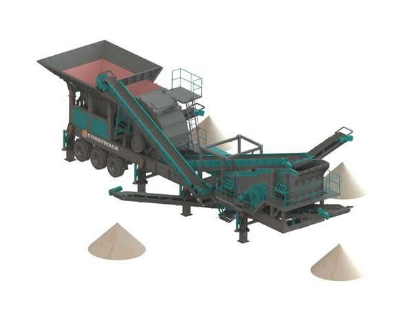 Constmach Mobile Kalkstein Brech- und Siebanlage mit einer Kapazität von 250-300 t/h - Mobilni drobilec: slika 1 Constmach Mobile Kalkstein Brech- und Siebanlage mit einer Kapazität von 250-300 t/h - Mobilni drobilec: slika 1