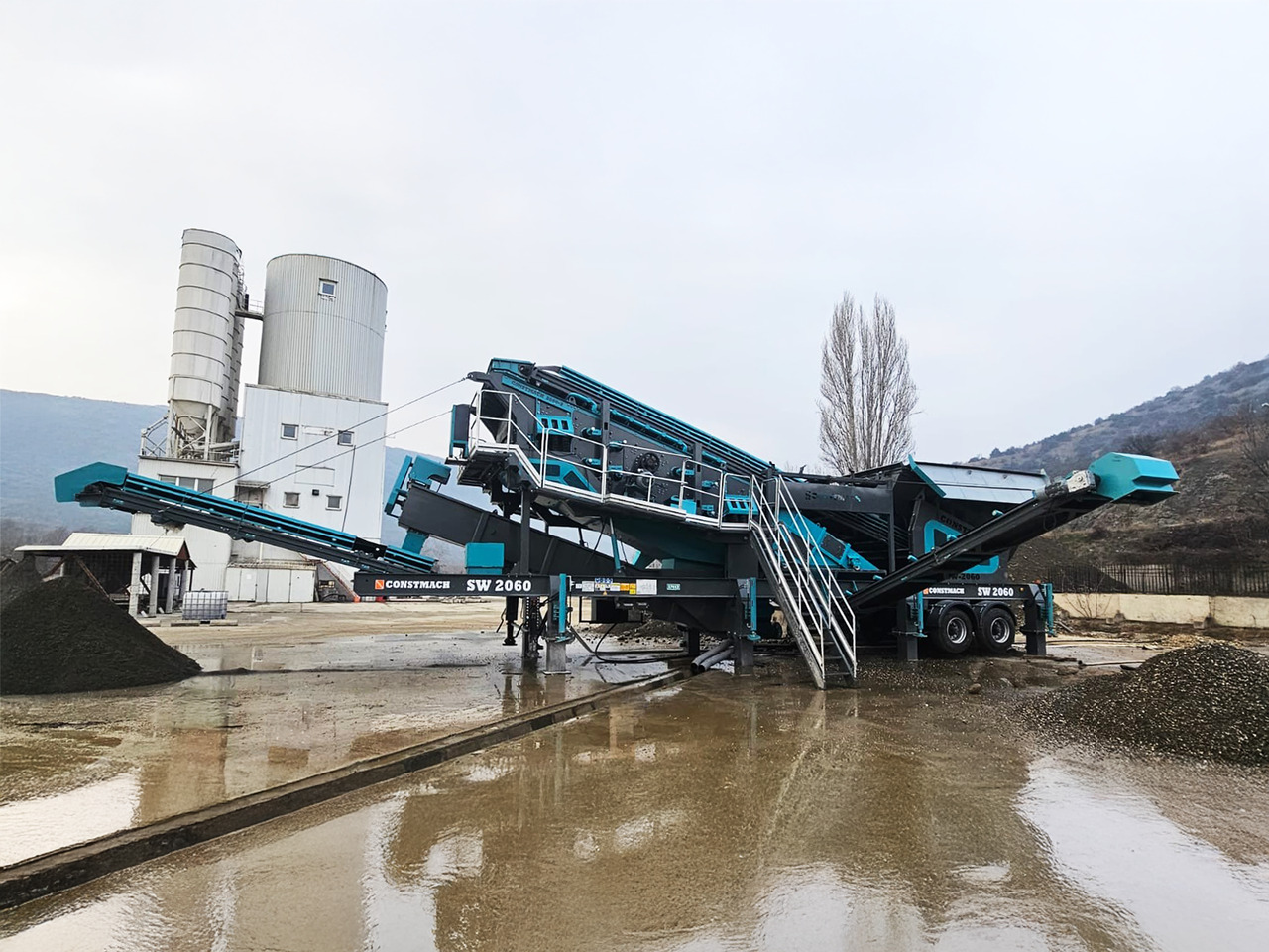 Constmach Mobile Sand And Gravel Washing And Screening Plant - Presejalnik: slika 5 Constmach Mobile Sand And Gravel Washing And Screening Plant - Presejalnik: slika 5