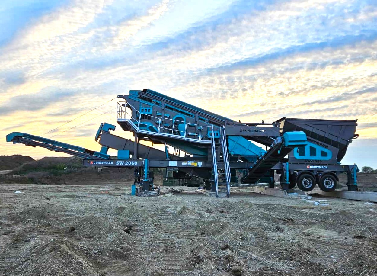 Constmach Mobile Screening And Washing Plant 60-200 TPH - Presejalnik: slika 2 Constmach Mobile Screening And Washing Plant 60-200 TPH - Presejalnik: slika 2