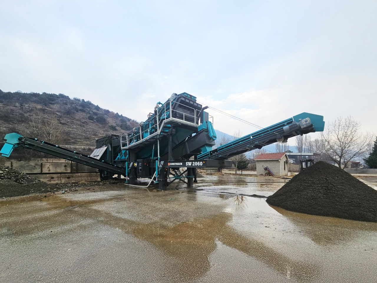 Constmach Mobile Screening And Washing Plant 60-200 TPH - Presejalnik: slika 4 Constmach Mobile Screening And Washing Plant 60-200 TPH - Presejalnik: slika 4