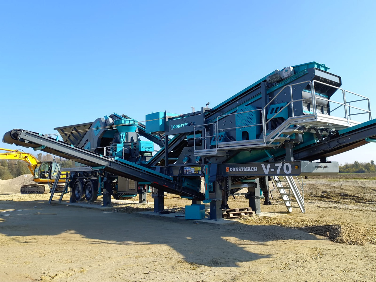 Constmach Mobiler Brecher mit vertikaler Welle und einer Kapazität von 200 t/h - Mobilni drobilec: slika 5 Constmach Mobiler Brecher mit vertikaler Welle und einer Kapazität von 200 t/h - Mobilni drobilec: slika 5