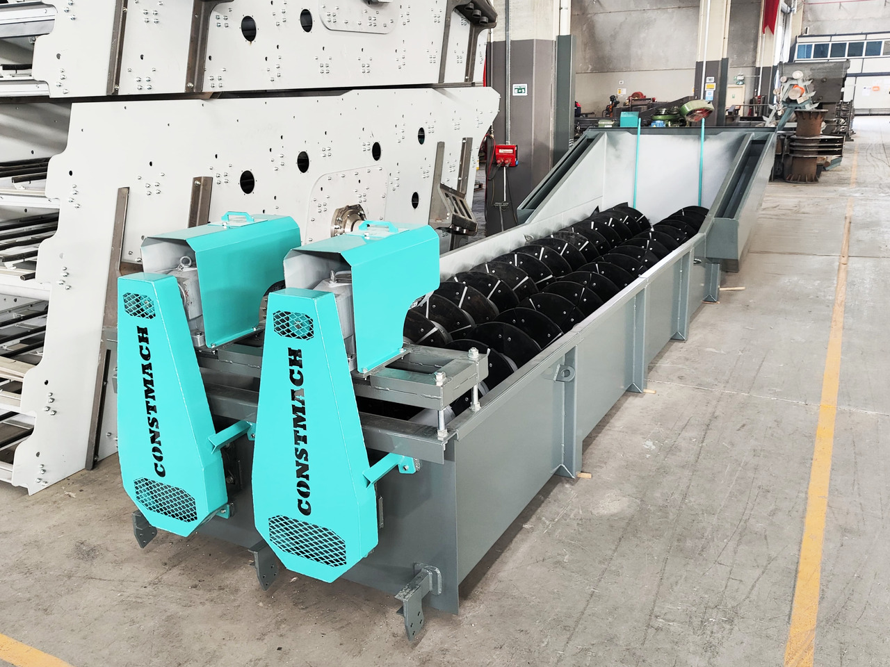 Constmach Screw Sand Washing Machine / Spiral Sand Washing Machine - Presejalnik: slika 1 Constmach Screw Sand Washing Machine / Spiral Sand Washing Machine - Presejalnik: slika 1