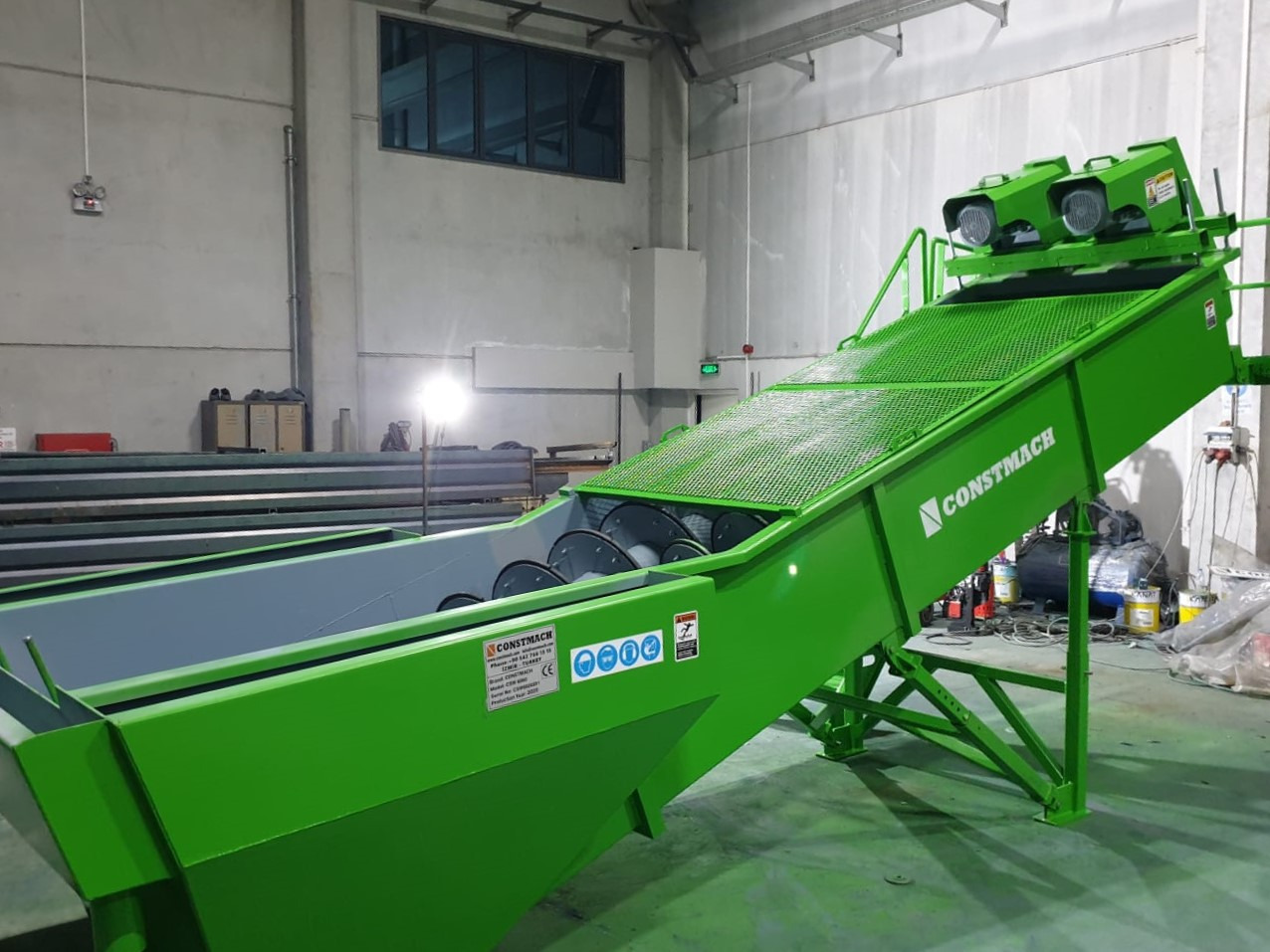 Constmach Screw Sand Washing Machine / Spiral Sand Washing Machine - Presejalnik: slika 4 Constmach Screw Sand Washing Machine / Spiral Sand Washing Machine - Presejalnik: slika 4
