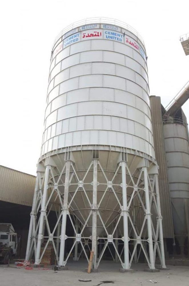 Constmach Silo à Ciment d'une Capacité de 3000 Tonnes - Silos za cement: slika 1 Constmach Silo à Ciment d'une Capacité de 3000 Tonnes - Silos za cement: slika 1