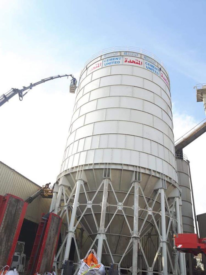 Constmach Silo à Ciment d'une Capacité de 3000 Tonnes - Silos za cement: slika 2 Constmach Silo à Ciment d'une Capacité de 3000 Tonnes - Silos za cement: slika 2
