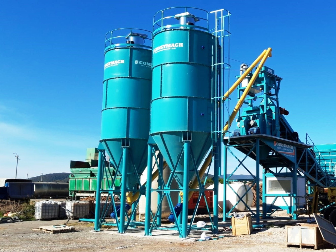 Constmach Zement Silo mit 50 Tonnen Kapazität - Silos za cement: slika 2 Constmach Zement Silo mit 50 Tonnen Kapazität - Silos za cement: slika 2