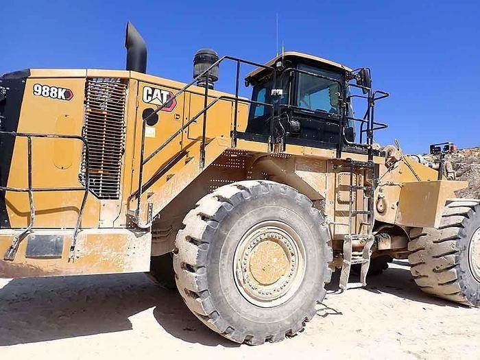 Kolesni nakladalec CAT 988K: slika 12