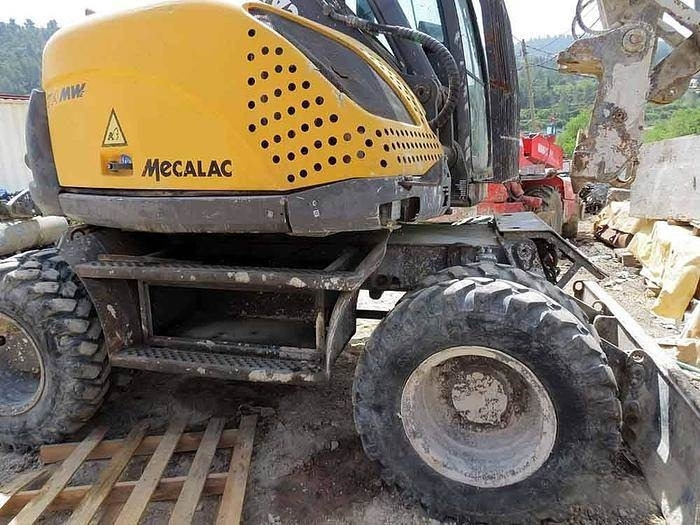 Mecalac 714 MW - Bager na kolesih: slika 2 Mecalac 714 MW - Bager na kolesih: slika 2