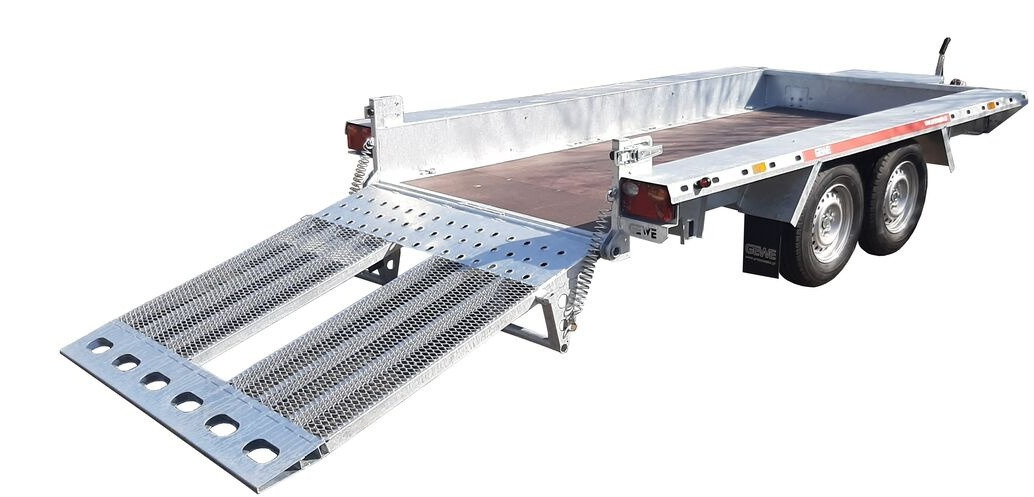Gewe P3500 E/1 Przyczepa pod minikoparkę 3,5x1,6m SUPER MOCNA! - Prikolica za prevoz strojev: slika 4 Gewe P3500 E/1 Przyczepa pod minikoparkę 3,5x1,6m SUPER MOCNA! - Prikolica za prevoz strojev: slika 4