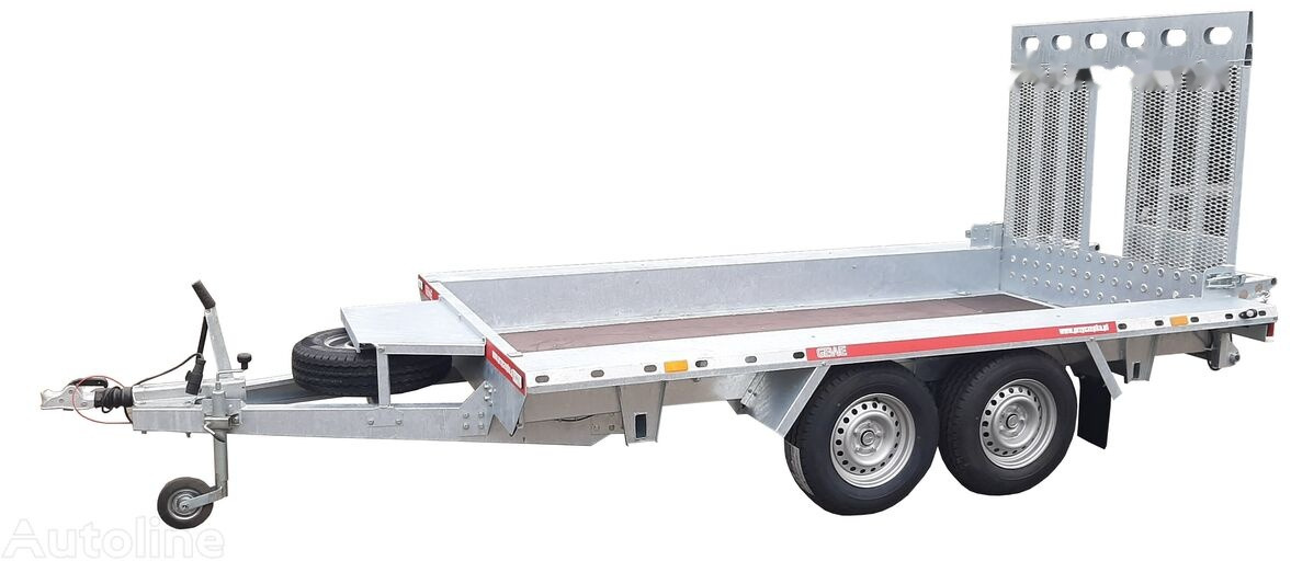Gewe P3500 E/1 Przyczepa pod minikoparkę 3,5x1,6m SUPER MOCNA! - Prikolica za prevoz strojev: slika 2 Gewe P3500 E/1 Przyczepa pod minikoparkę 3,5x1,6m SUPER MOCNA! - Prikolica za prevoz strojev: slika 2