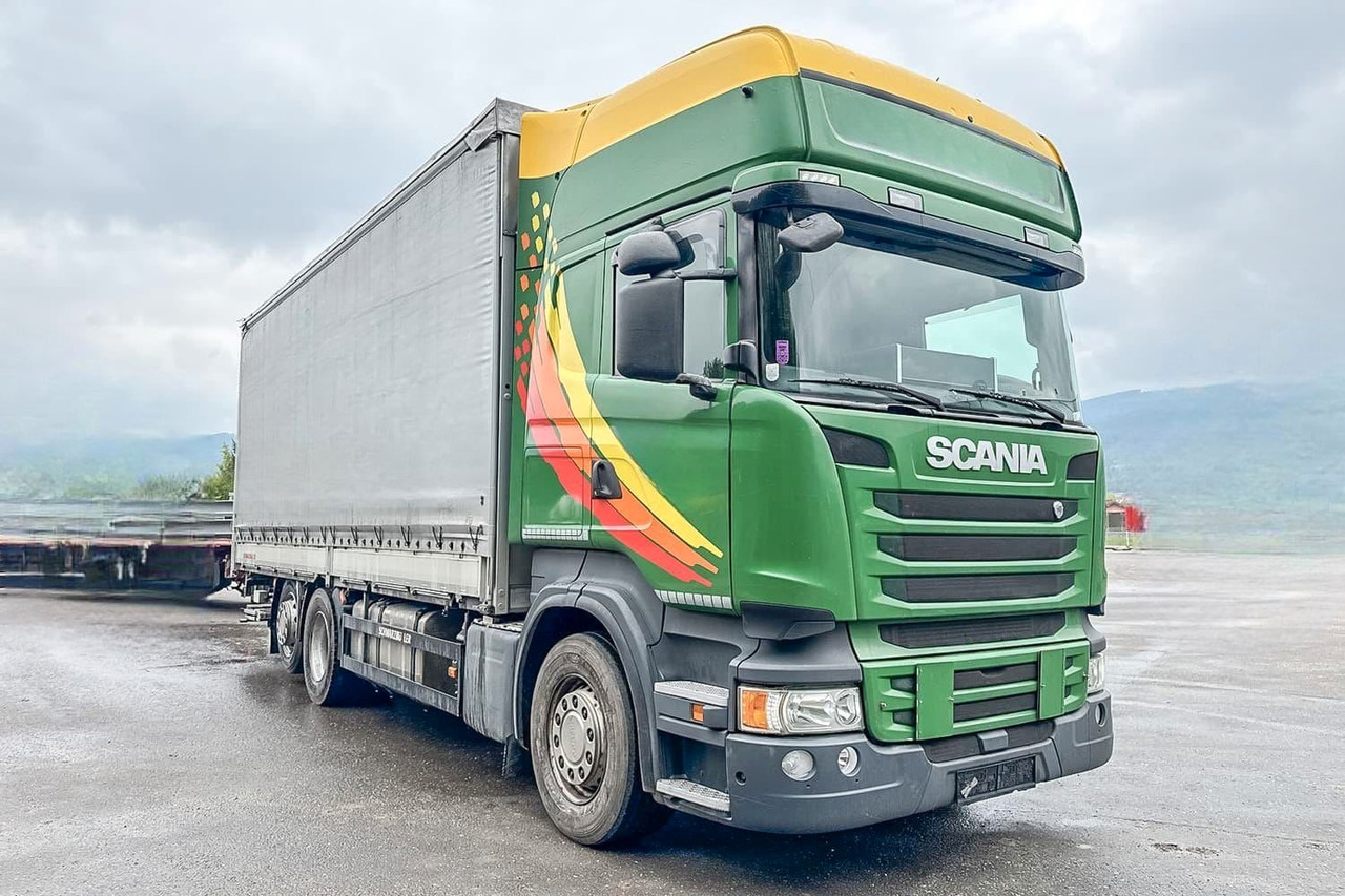 Scania R450 - Tovornjak s ponjavo: slika 1 Scania R450 - Tovornjak s ponjavo: slika 1