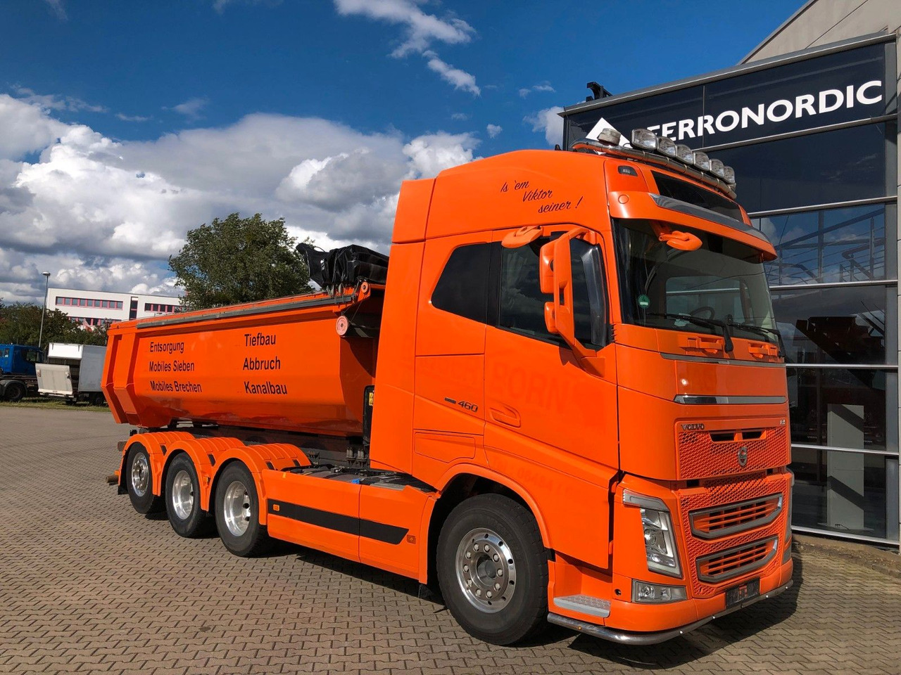 Volvo FH460 8x4 Tridem*Lift+LenkAchse*ALU*AHK*VollLuft - Tovornjak prekucnik: slika 3 Volvo FH460 8x4 Tridem*Lift+LenkAchse*ALU*AHK*VollLuft - Tovornjak prekucnik: slika 3