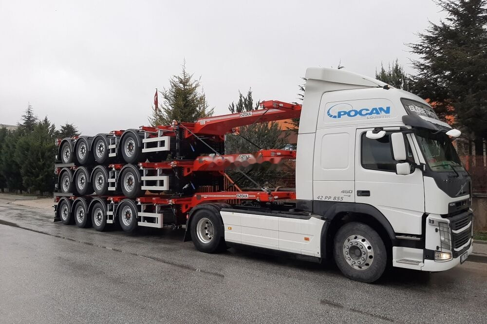 Özgül 4 AXLE HIGH CUBE CONTAINER CARRIER - Kontejnerska polprikolica/ Polprikolica z zamenljivim tovoriščem: slika 3 Özgül 4 AXLE HIGH CUBE CONTAINER CARRIER - Kontejnerska polprikolica/ Polprikolica z zamenljivim tovoriščem: slika 3