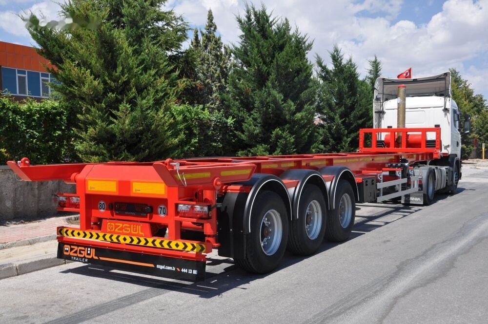 Nov Kontejnerska polprikolica/ Polprikolica z zamenljivim tovoriščem za transport kontejnerjev Özgül 40 FT TIPPING CONTAINER CHASSIS AINER CARRIER: slika 8