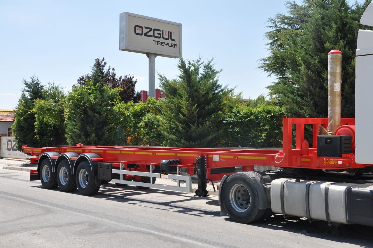 Kontejnerska polprikolica/ Polprikolica z zamenljivim tovoriščem za transport kontejnerjev Özgül 40 FT TIPPING CONTAINER CHASSIS: slika 14