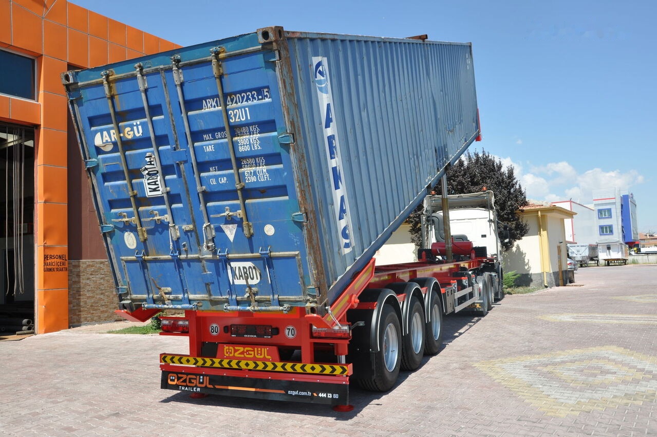 Kontejnerska polprikolica/ Polprikolica z zamenljivim tovoriščem za transport kontejnerjev Özgül 40 FT TIPPING CONTAINER CHASSIS: slika 13