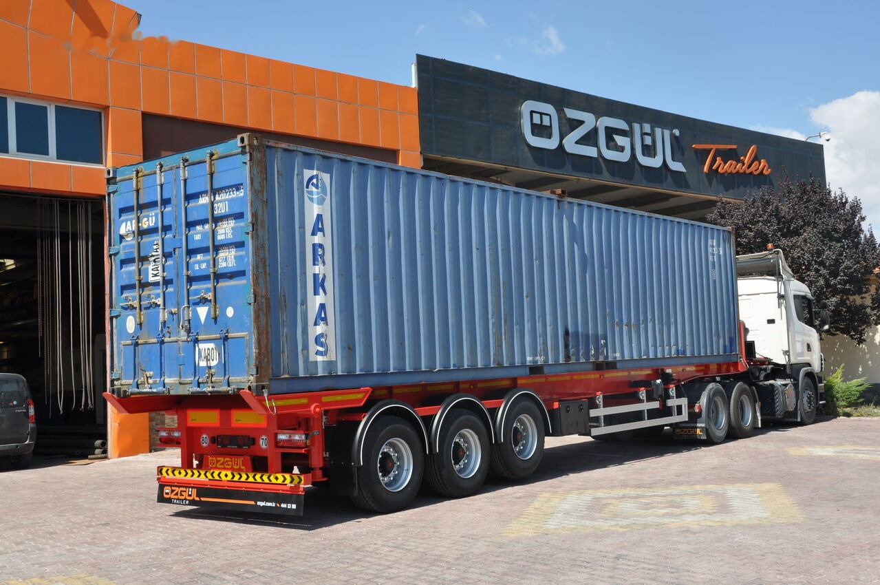 Kontejnerska polprikolica/ Polprikolica z zamenljivim tovoriščem za transport kontejnerjev Özgül 40 FT TIPPING CONTAINER CHASSIS: slika 9