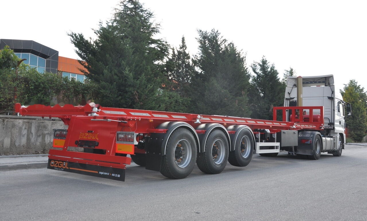Kontejnerska polprikolica/ Polprikolica z zamenljivim tovoriščem za transport kontejnerjev Özgül 40 FT TIPPING CONTAINER CHASSIS: slika 7