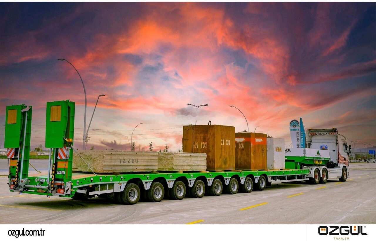 Nov Nizko noseča prikolica za transport težkih strojev Özgül 8 AXLE LOWBED SEMI TRAILER: slika 15