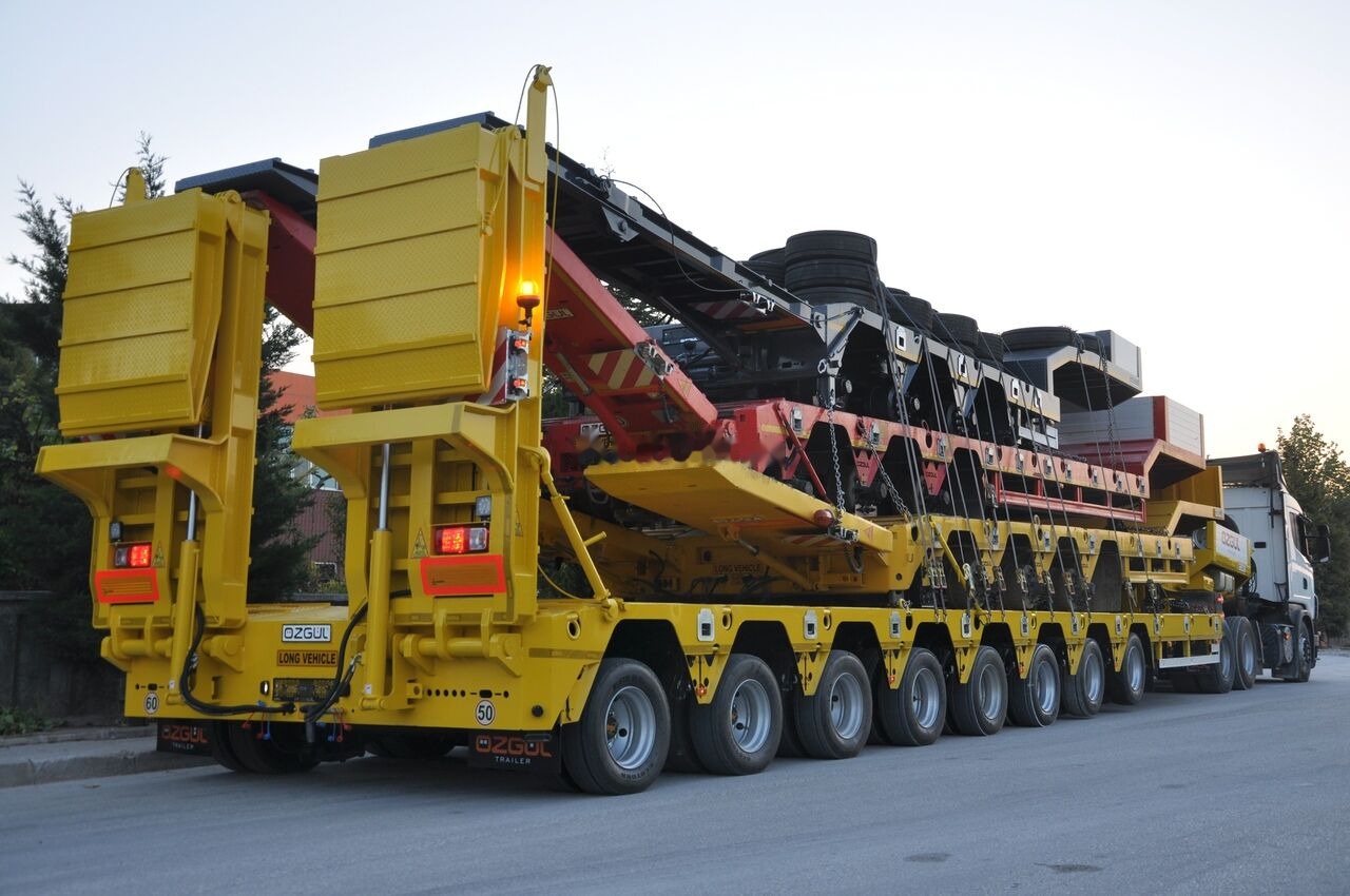 Nov Nizko noseča prikolica za transport težkih strojev Özgül 8 AXLE LOWBED SEMI TRAILER: slika 19